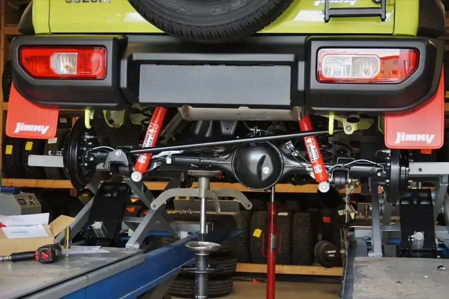Suzuki Jimny ombyggd av Autoval i Sundsvall — bild 6 av 12