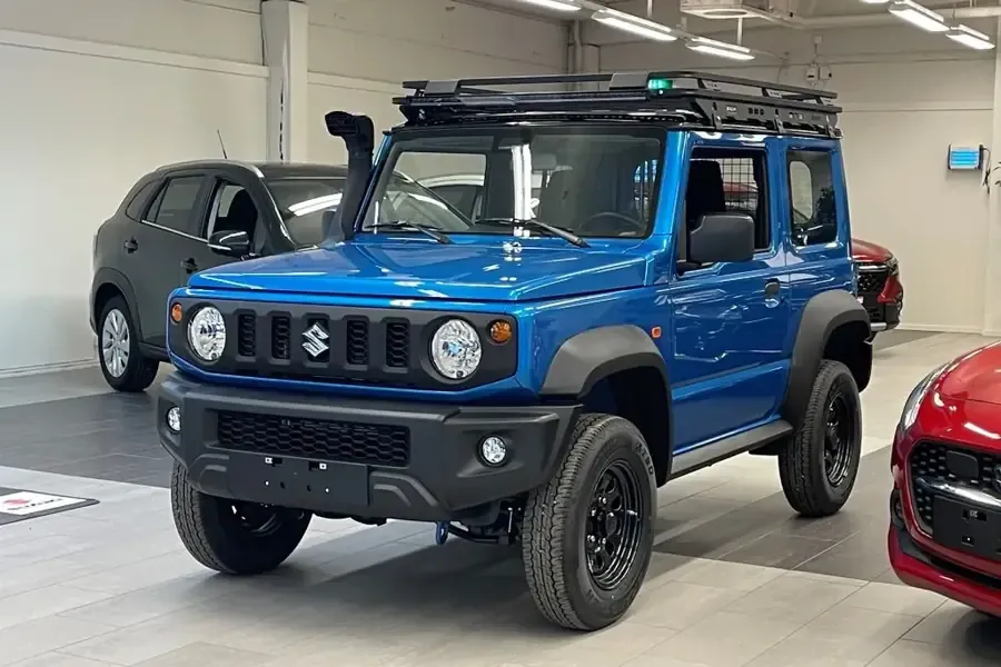 Suzuki Jimny ombyggd av Autoval i Sundsvall — bild 9 av 12